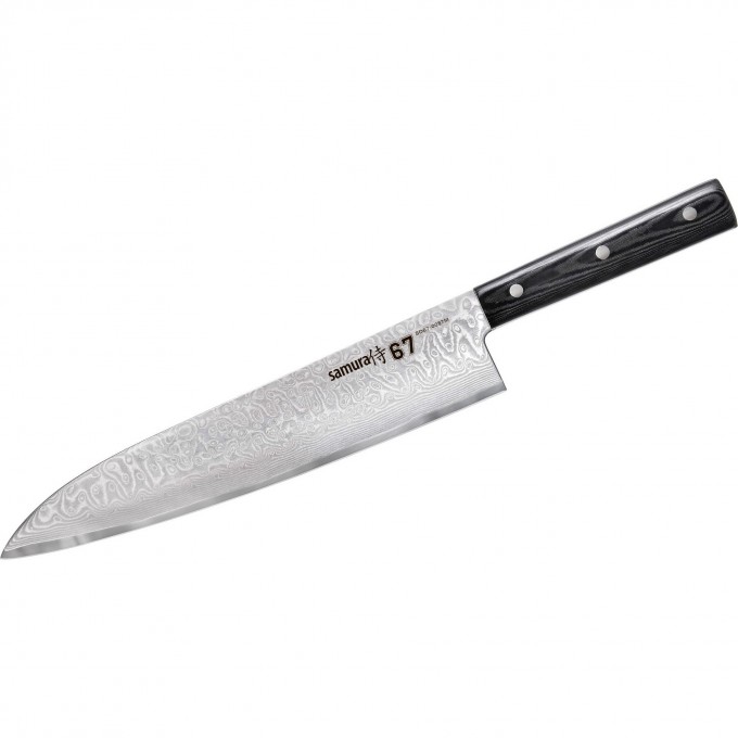 Европейский шеф нож SAMURA 67 DAMASCUS SD67-0087M