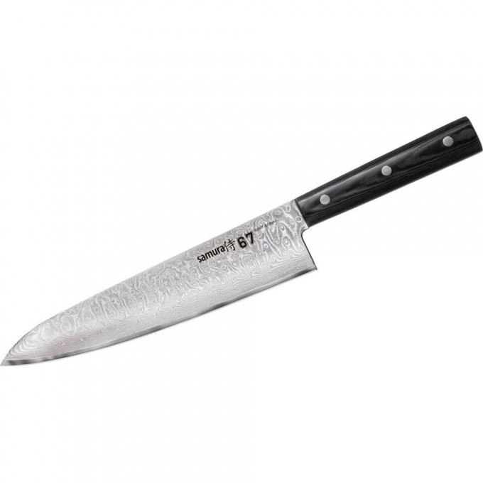 Шеф нож SAMURA 67 DAMASCUS SD67-0085M